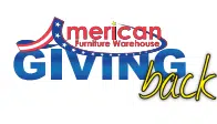 American Furniture Warehouse Giving Back logo